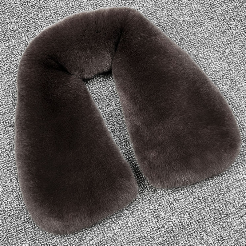 Cuello de Piel de Conejo Rex 1 - Winter Clothing Pk reseña y precio