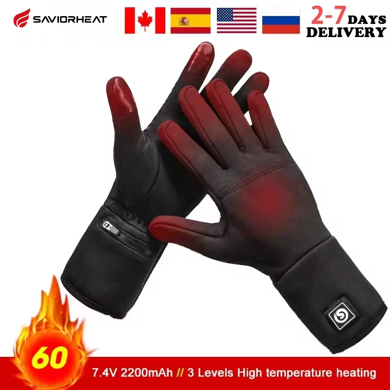Guantes calefactables con forr - Heated Gloves Electric reseña y precio